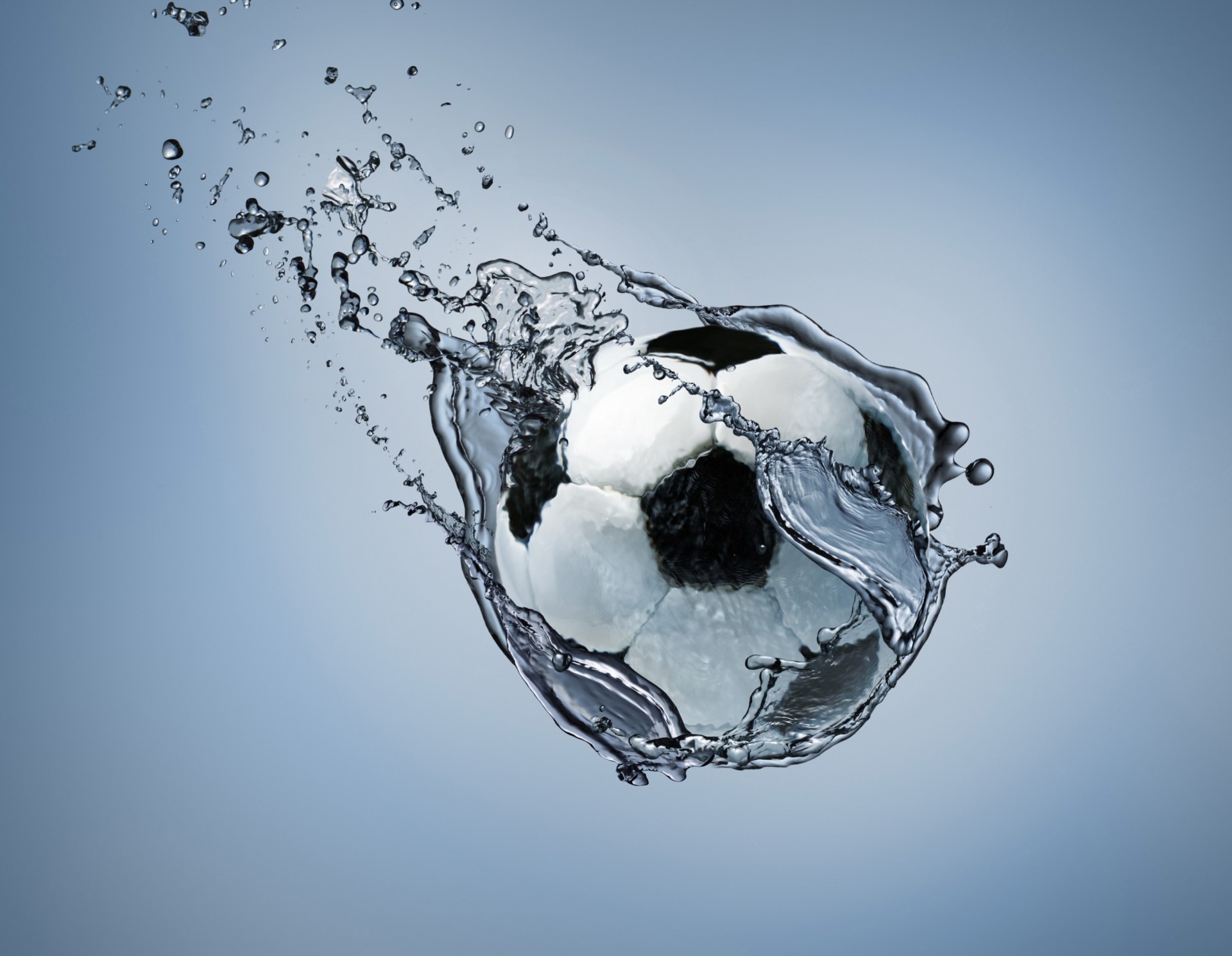 fußball abstraktion ball bewegung wasser