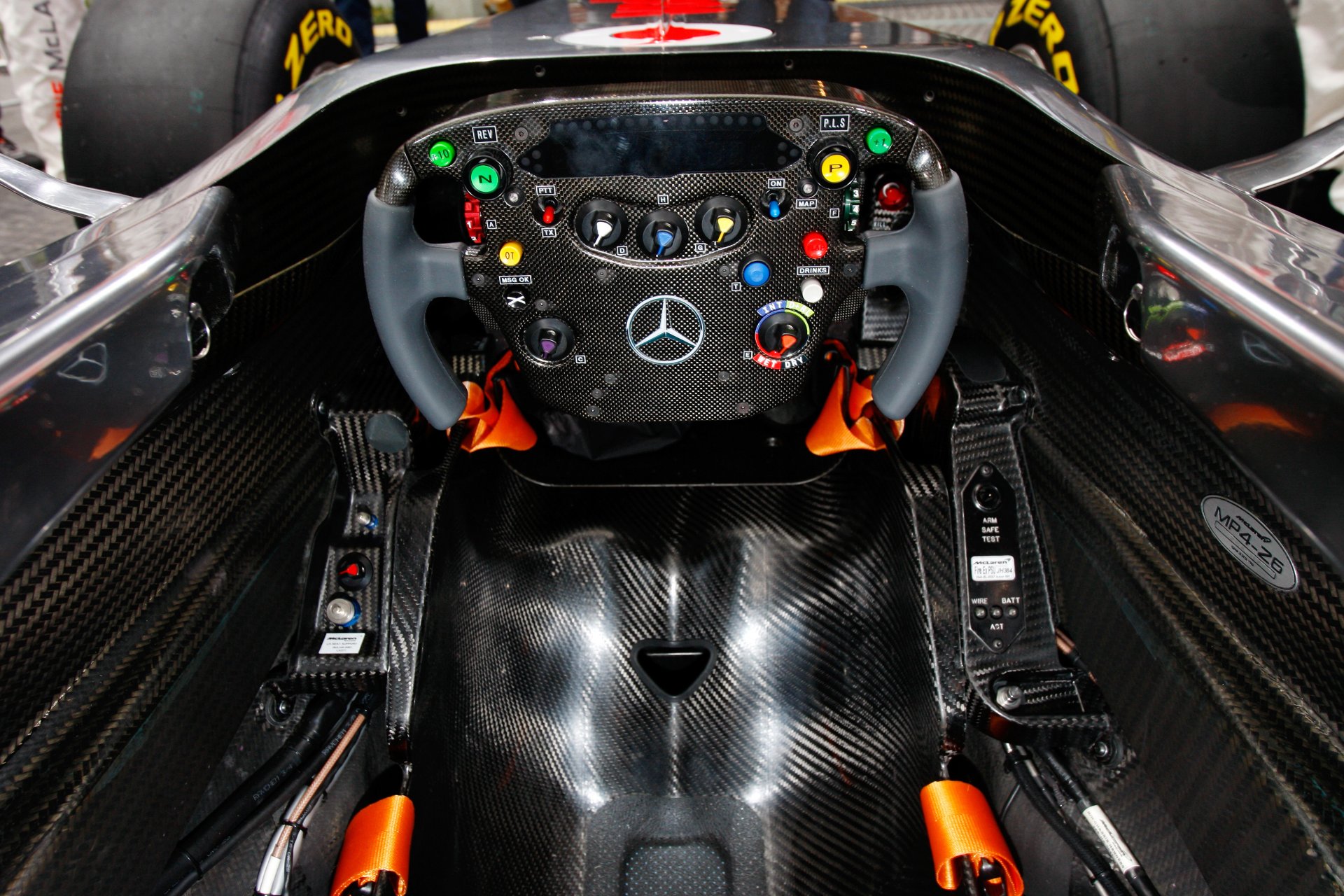 teering wheel car formula 1 formula mercedes mclaren