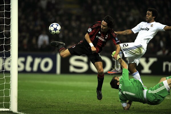 Moment INRA ch football à Milan