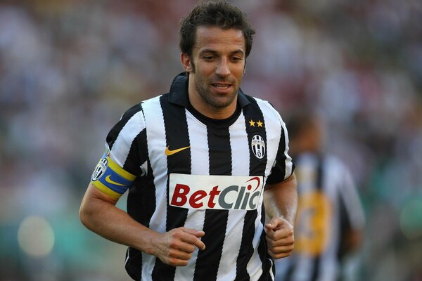 Calciatore Alessandro Del Piero