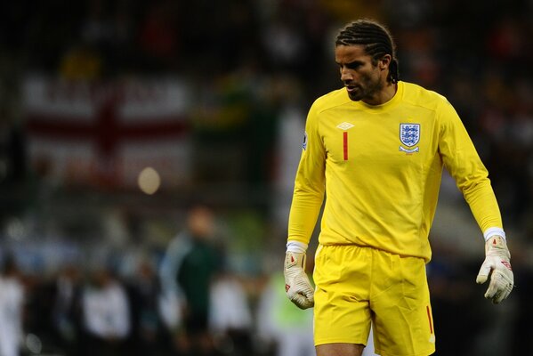 Légende du football anglais-David James