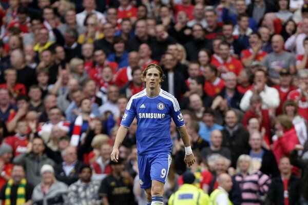 Supporters avec Fernando Torres
