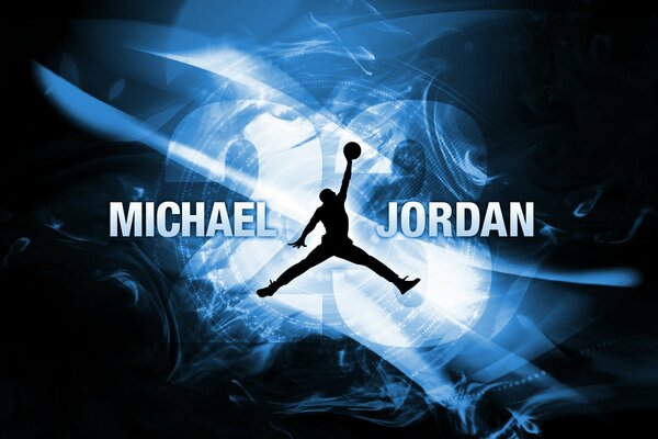 Basket-ball marque Michael Jordan