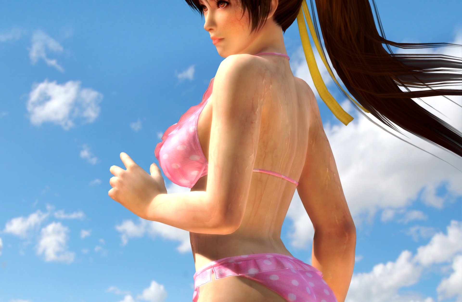 kunoichi del destino dead or alive 5 doa5 kasumi shinobi labios fighting