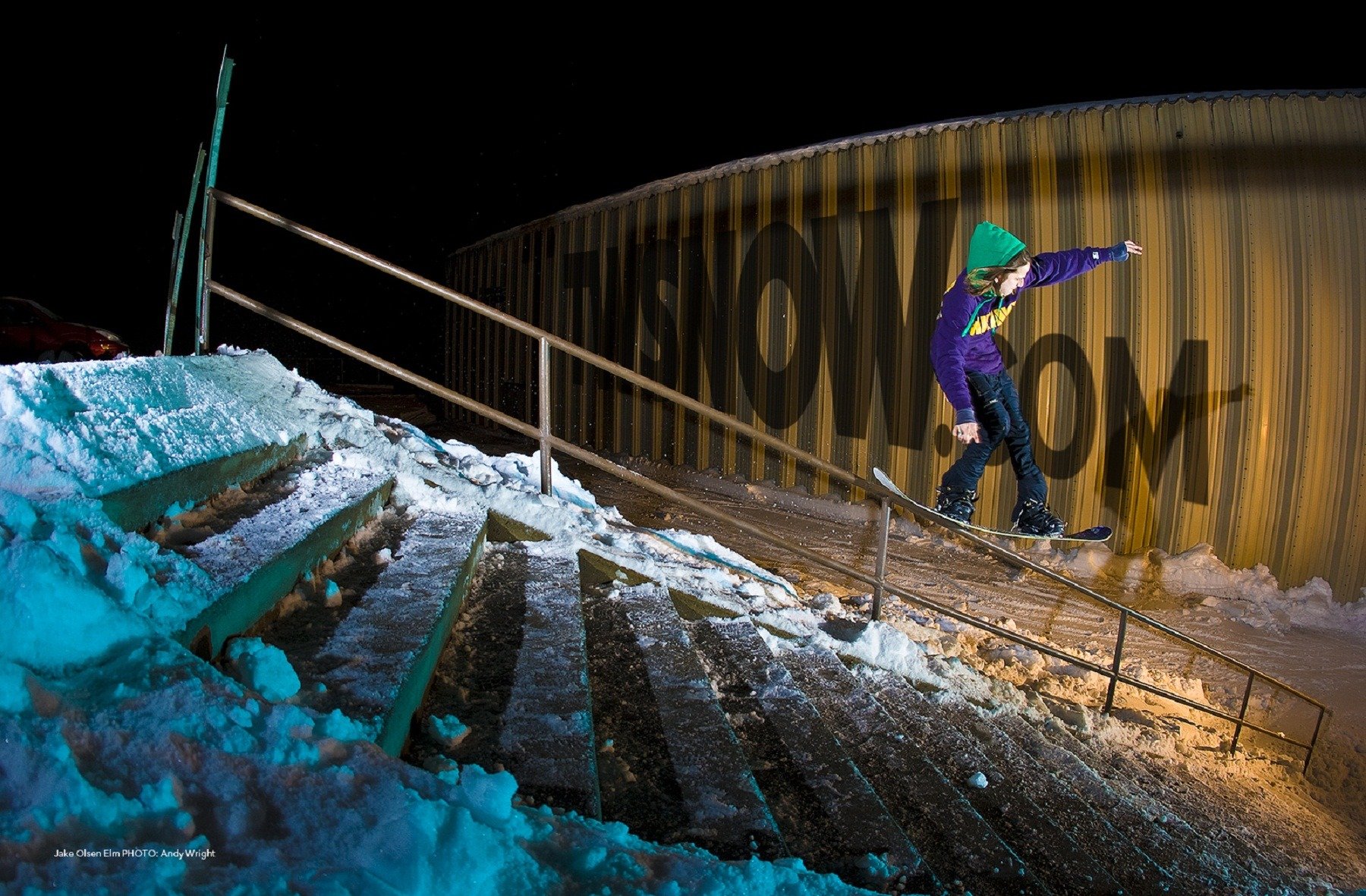 nowboarding jib twsnow