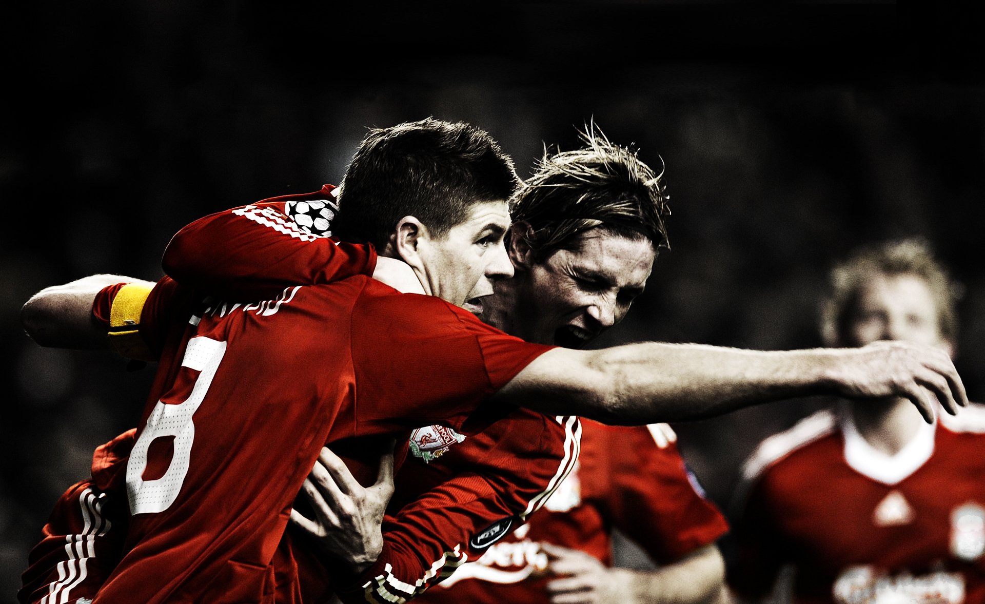 sport liverpool steven gerrard fernando torres clubs liverpool torres gerrard clubs