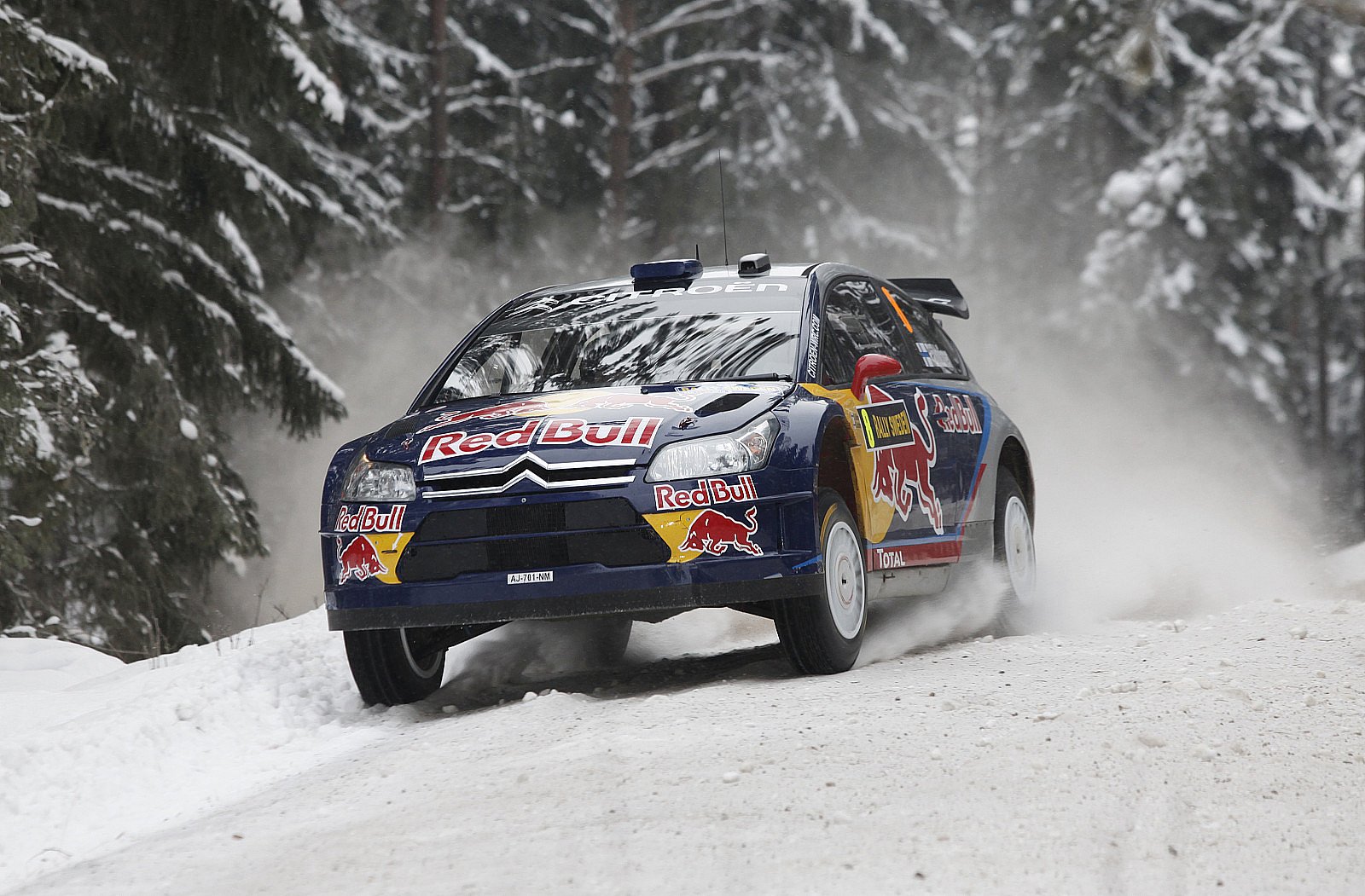 rally raikkonen citroen rally de suecia