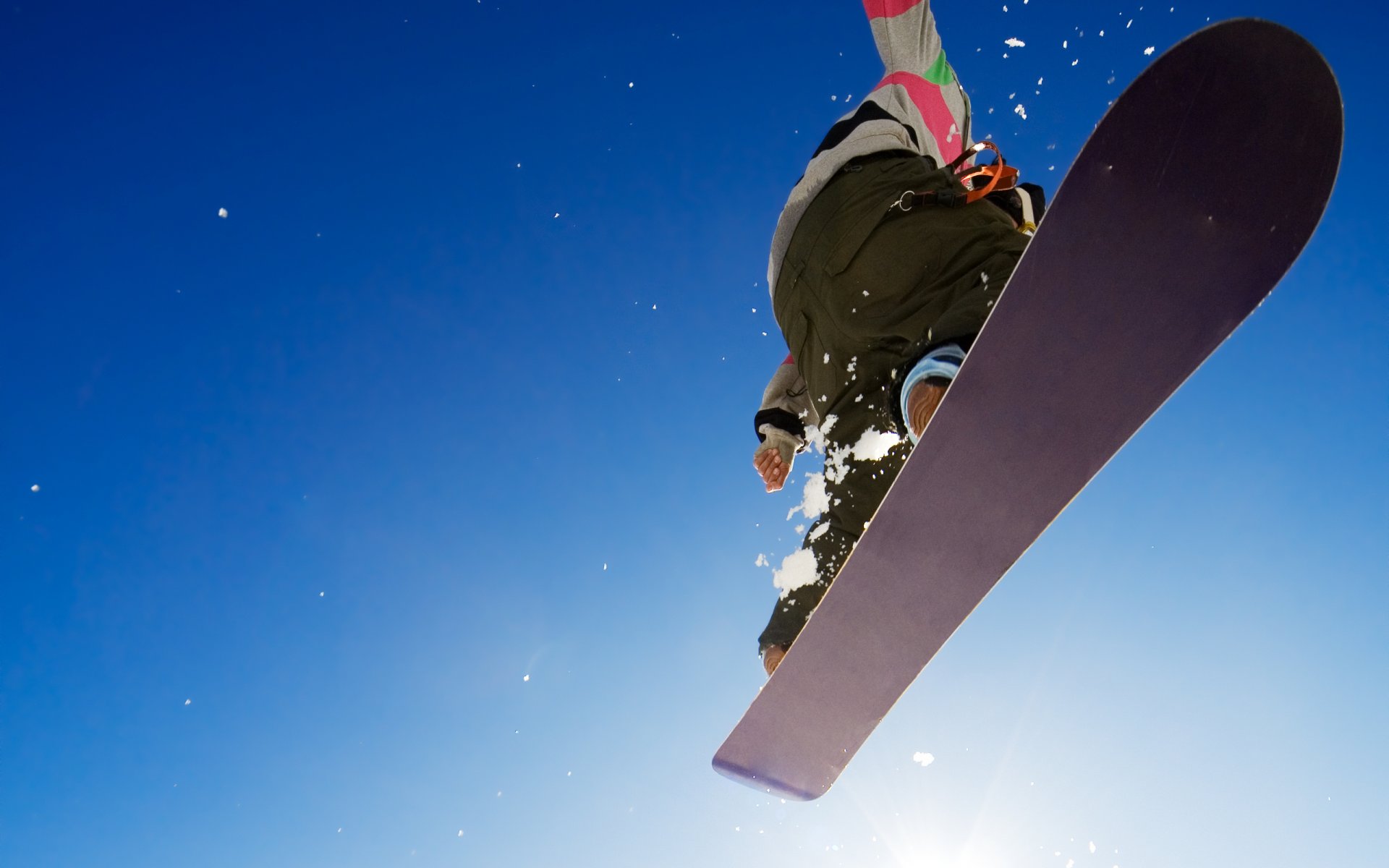 winter sky sports snowboarding guy jump extreme adrenaline images background wallpaper