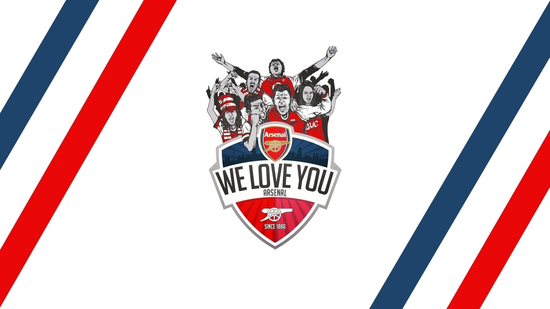 squadra di calcio emblema arte arsenal londra arsenal gunners gunners iscrizione fan strisce