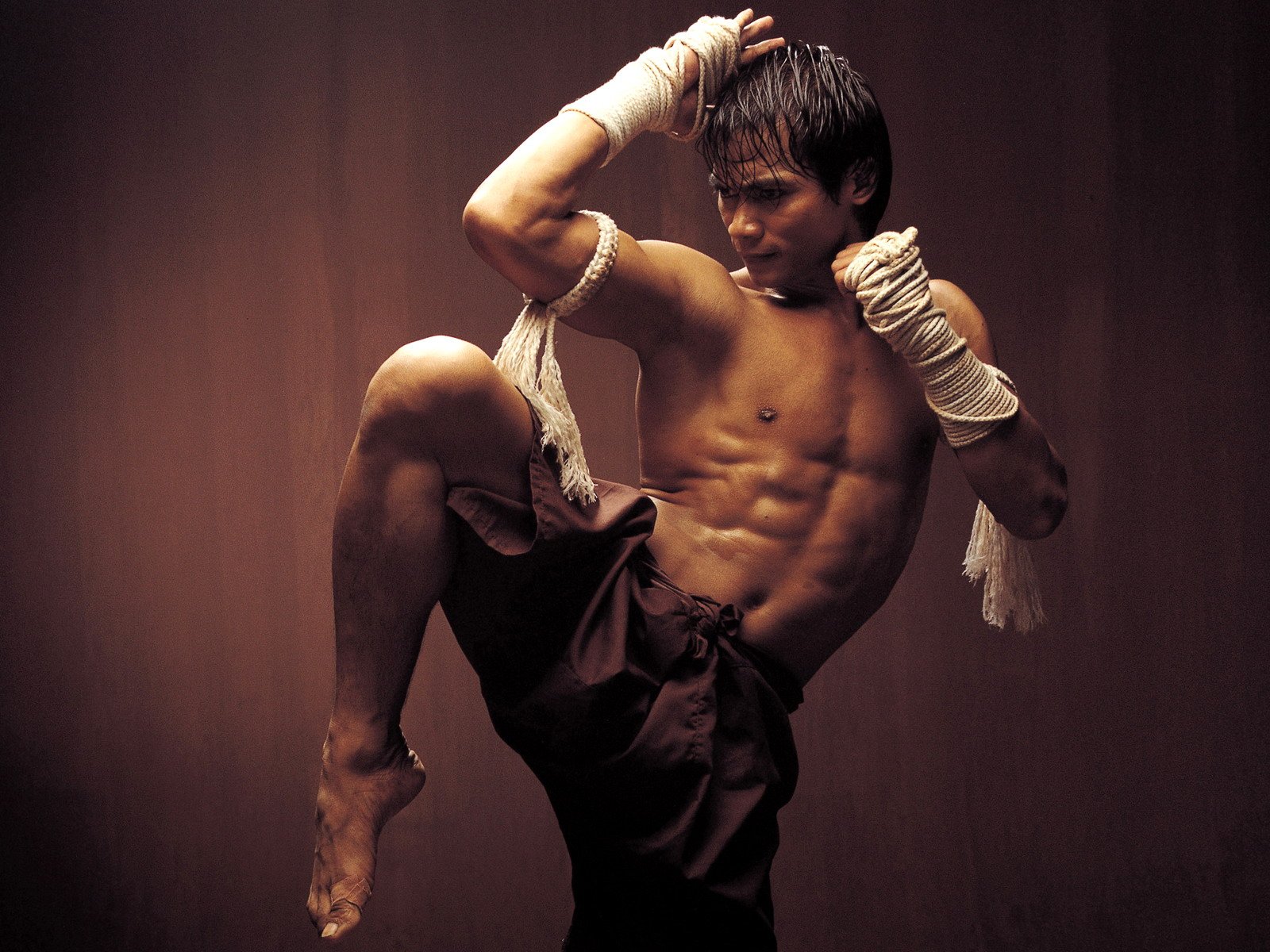 ong bak muay thai ściana