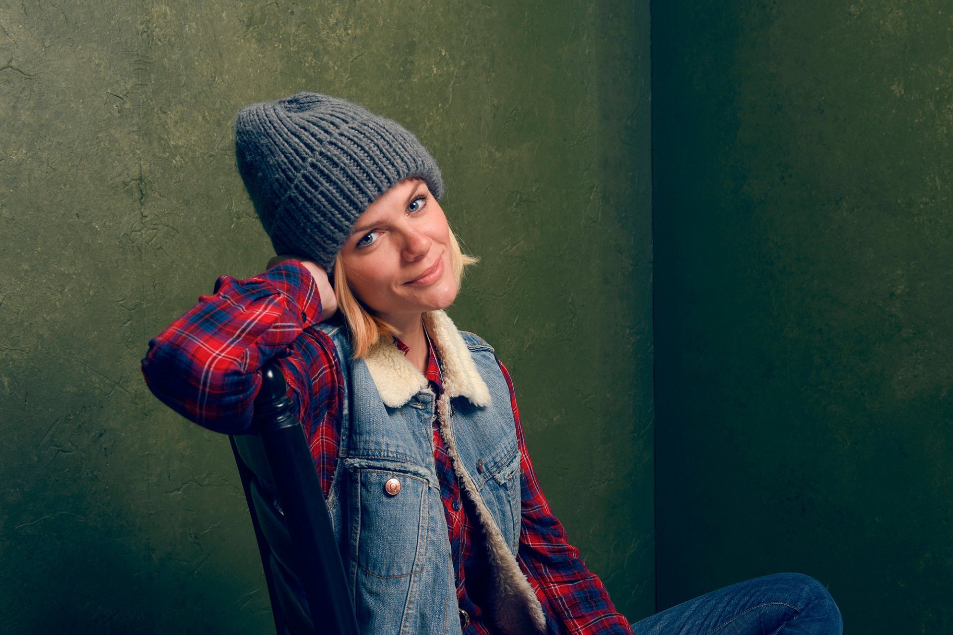 brooklyn decker photoshoot for the film results sundance