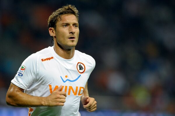 Italian player totti