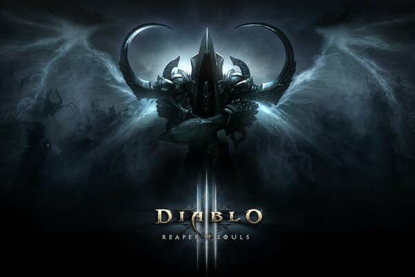 Dunkler Diablo-Spielhintergrund