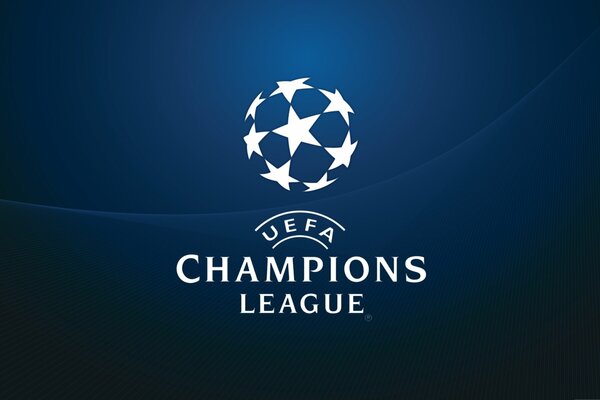 Fußball-Emblem Champions League