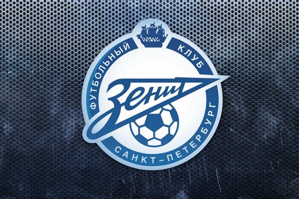 The logo of the Zenit St. Petersburg club