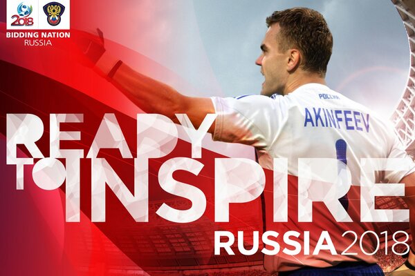 Football player of the Russian national team Igor Akinfeev, 2018