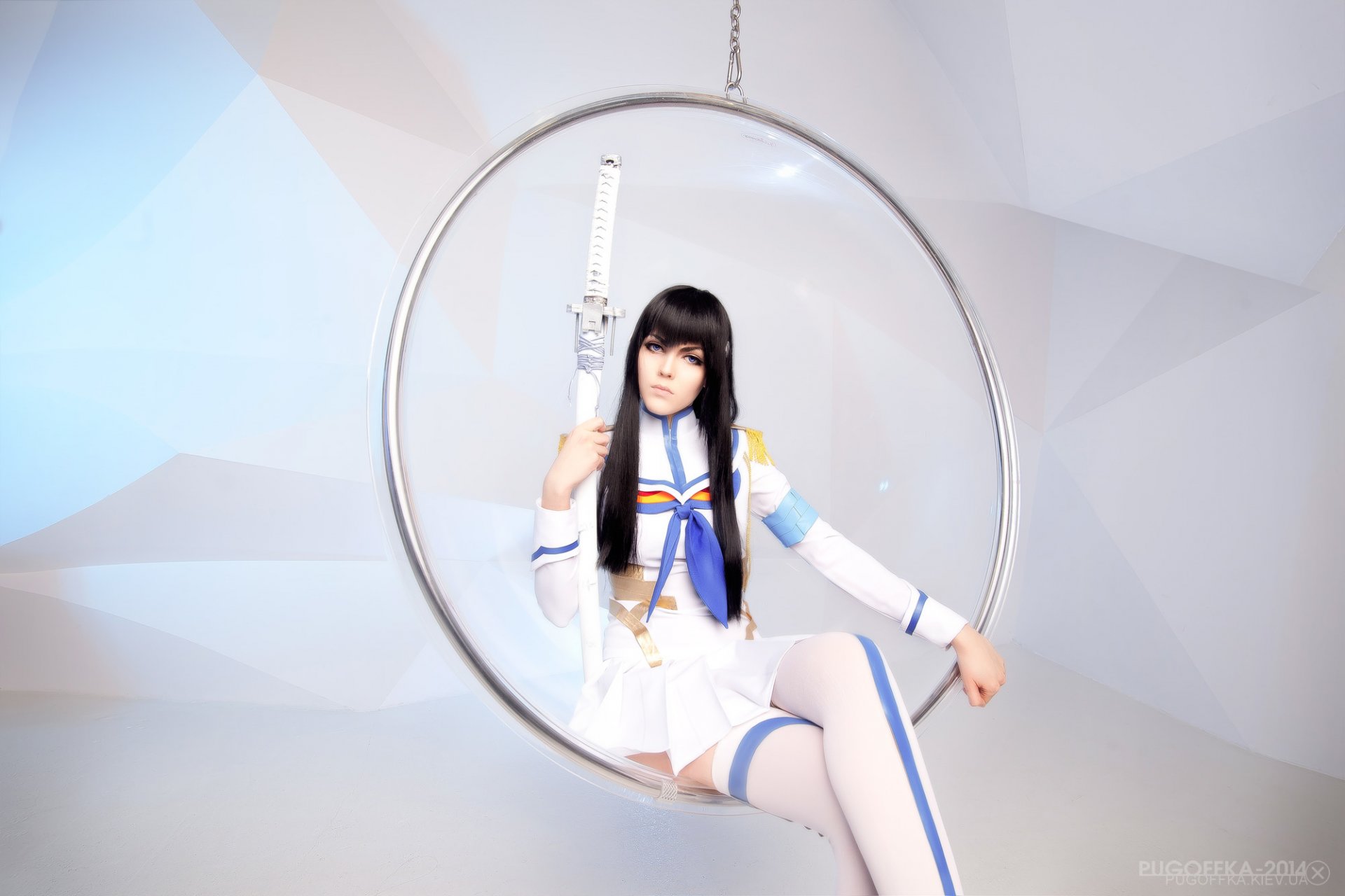 por asesinato la asesinato satsuki kiryuin cosplay chica uniforme espada