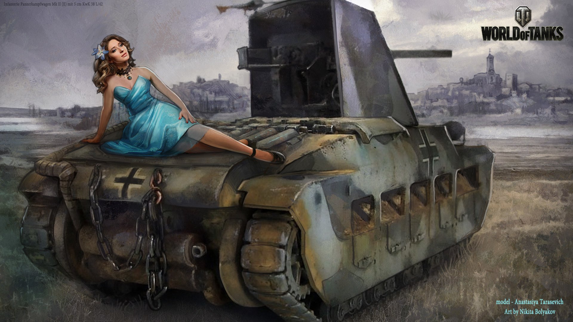 nikita bolyakov wot tnks-welt tankwelt wargaming.net bigworld tanks tank tanks mädchen anastasia tarasevich