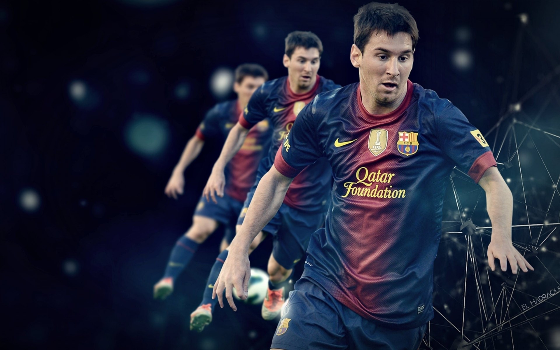 joueur football fc barcelone lionel messi