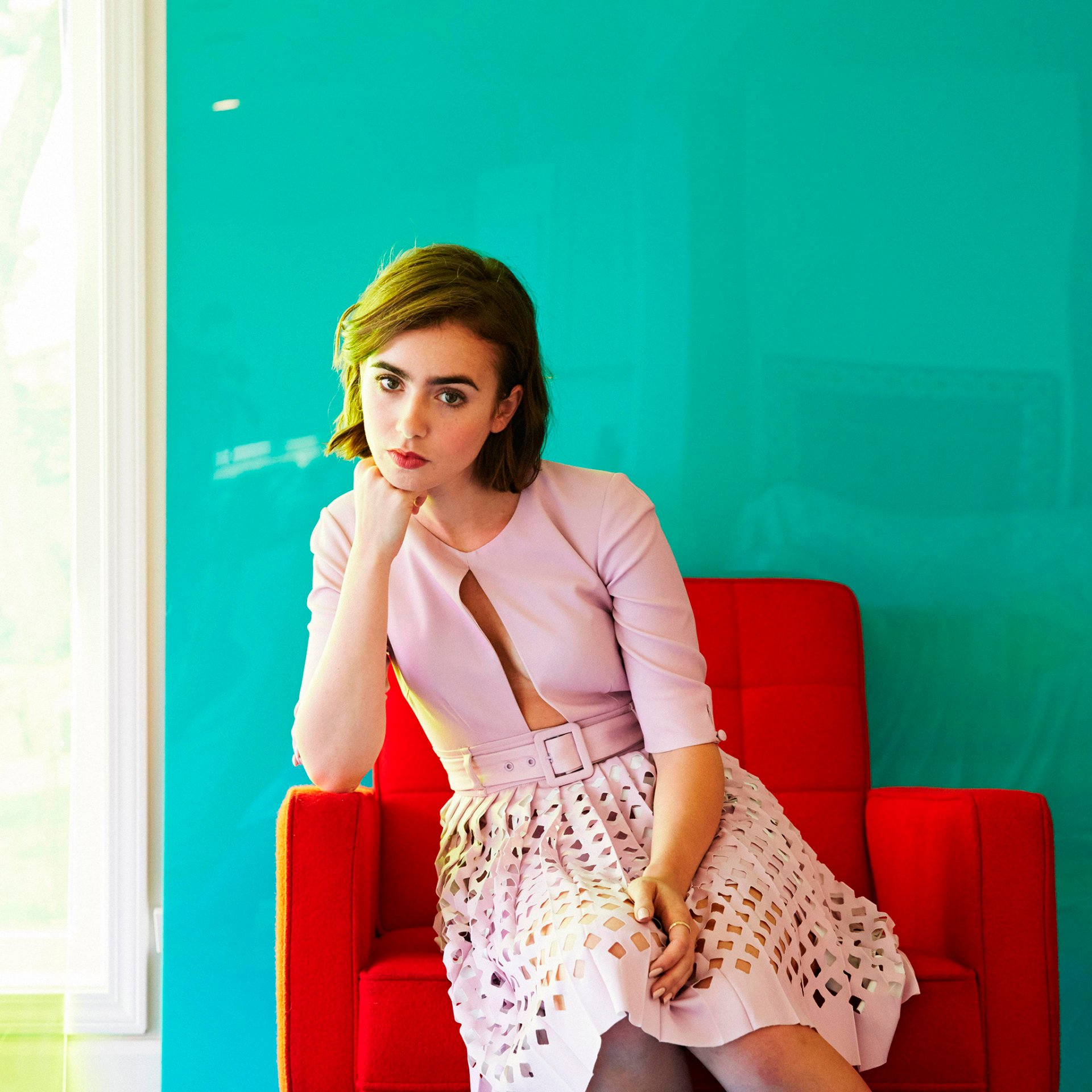 lily collins photoshoot yahoo style