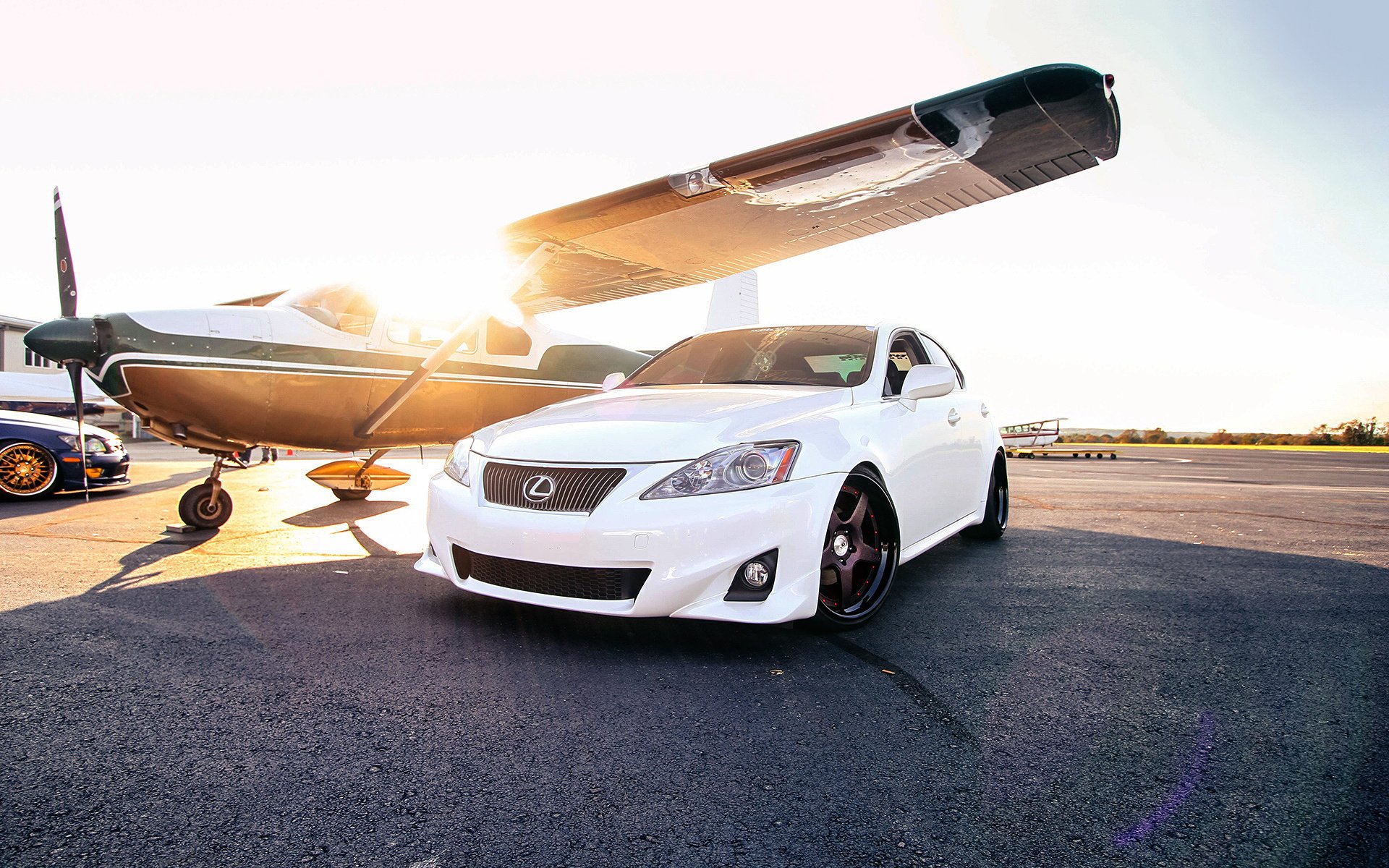 lexus is lexus the plane the sun