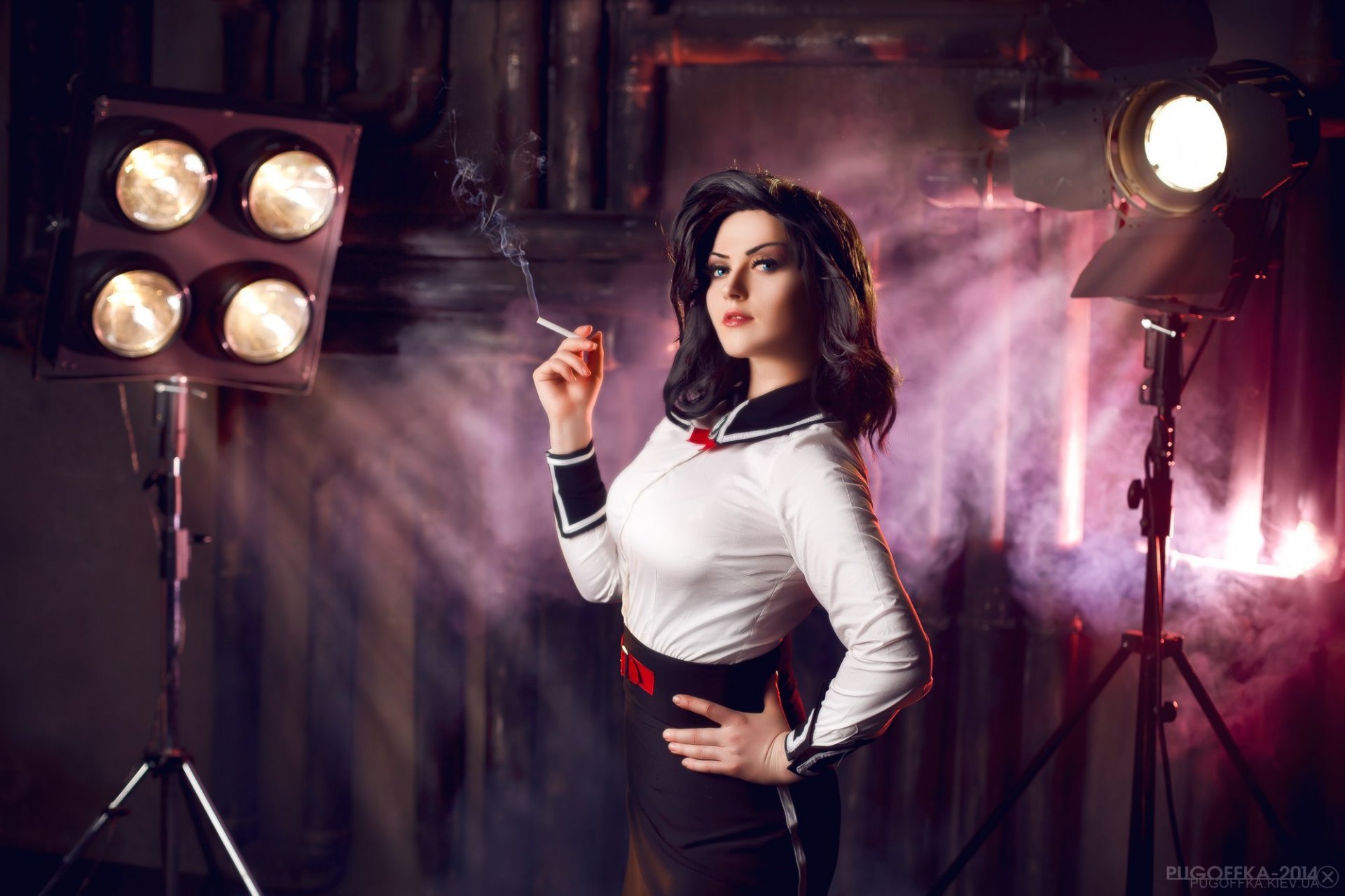 bioshock infinite enterrement en mer elizabeth milena derek cosplay