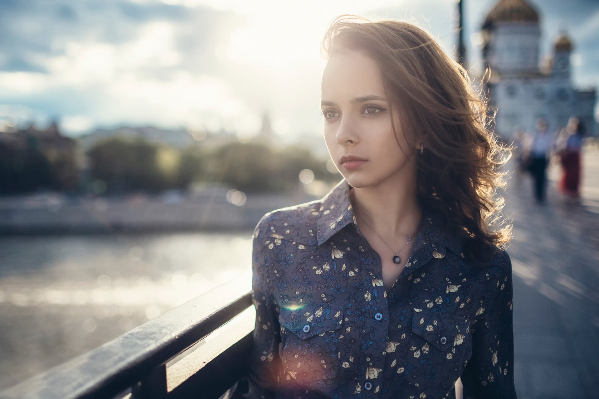 valeria smetanina portrait ville vue bokeh charme pavel smetanin