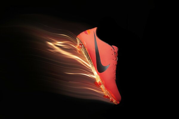 Scarpe nike arancione fuoco