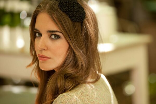 Glamour Clara Alonso en robe