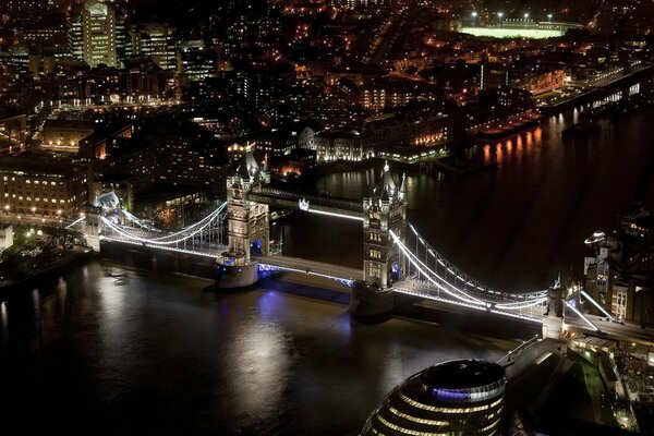 Beautiful view of Tower Bridge