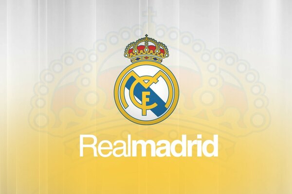 Emblema della squadra di calcio Realmadrid 