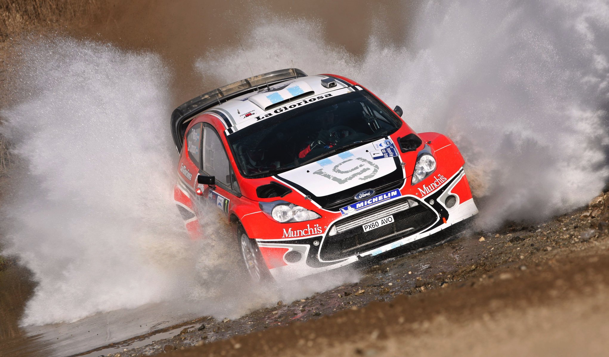 ford rennen rally fiesta auto geschwindigkeit sport auto wrc