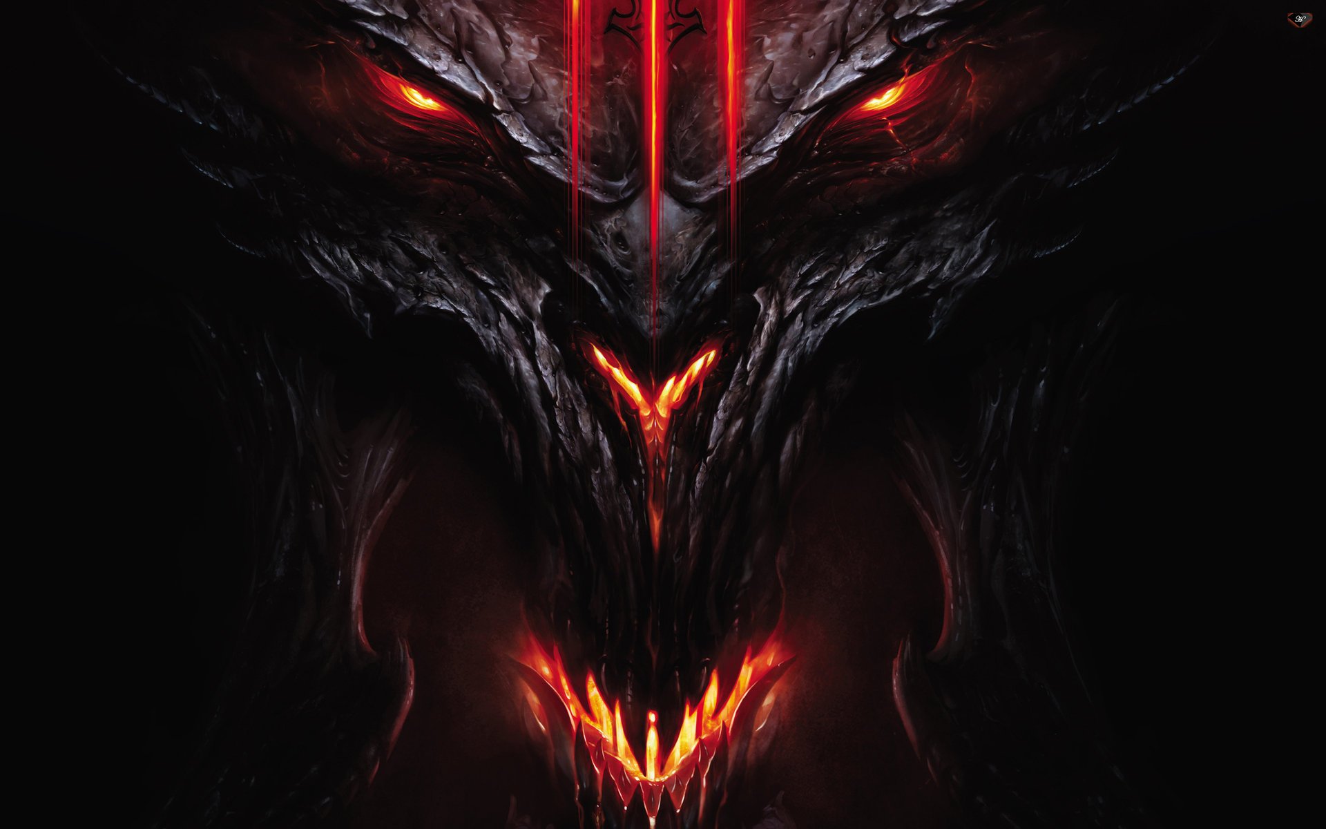 face and head the devil diablo 3 the demon diablo iii