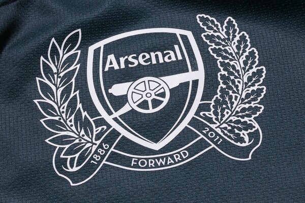 Emblema del Club de fútbol Arsenal.