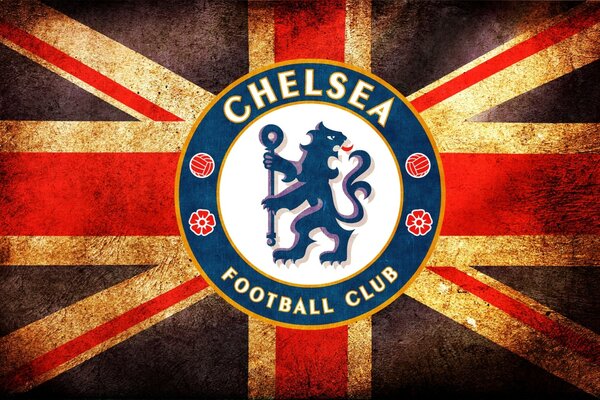 Drapeau de football de l équipe de Chelsea