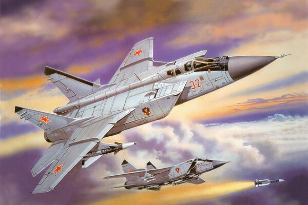 Caccia russi MiG-31 a guardia della Patria