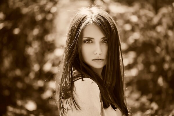 Portrait of Nadia in natural light