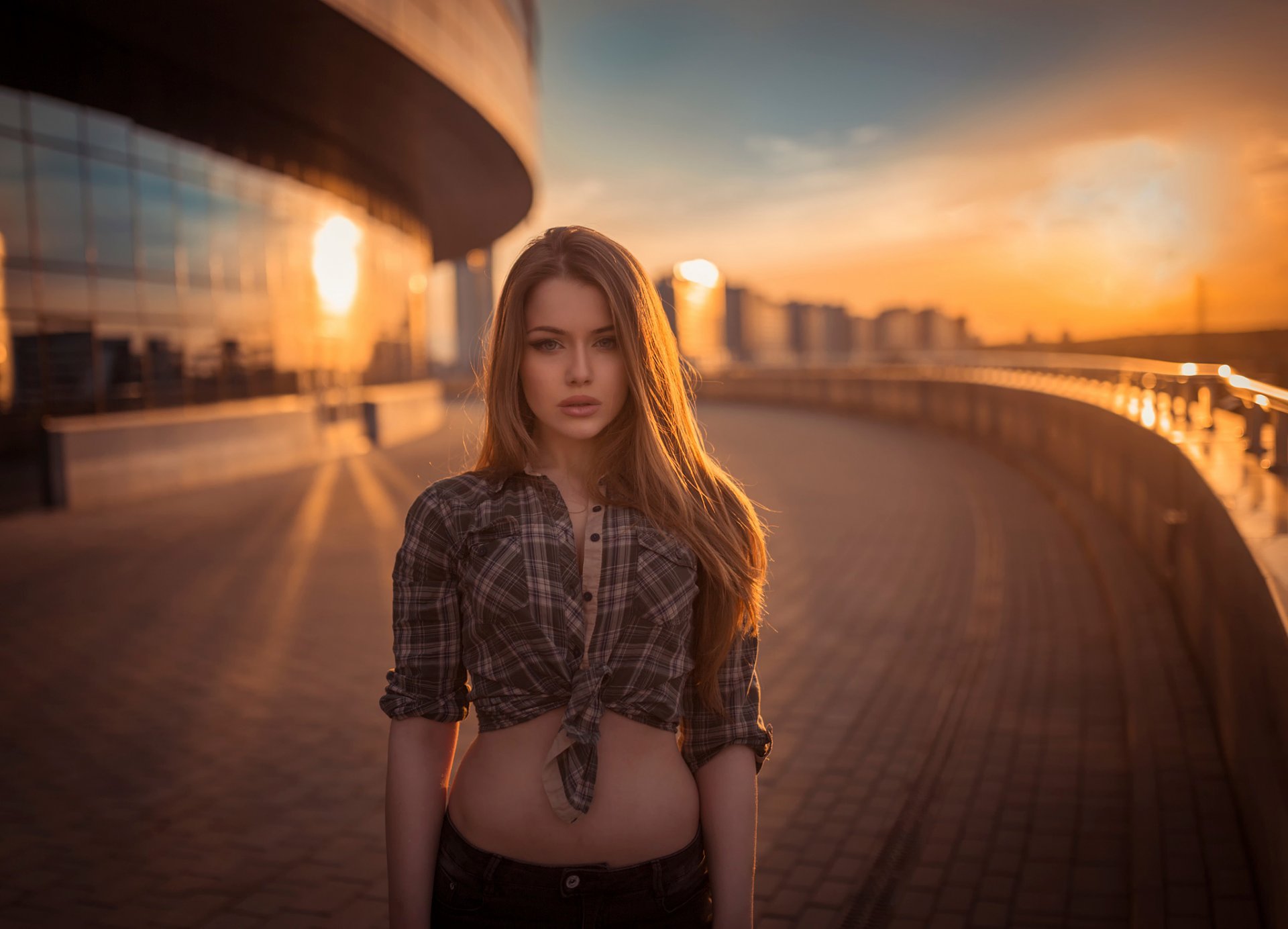 unset from minsk view sunset town jacket cell dmitrij butvilovskij