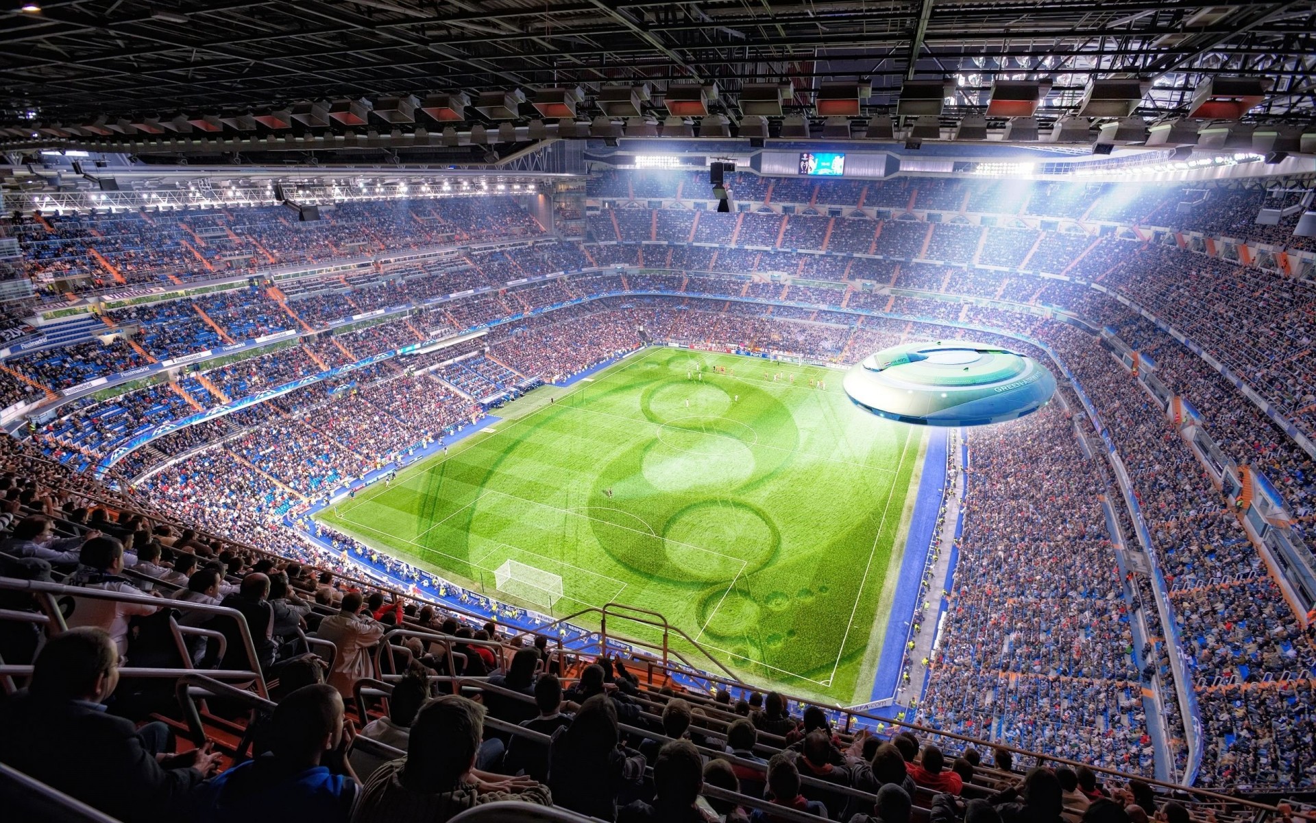 ufo 3d football the field sport