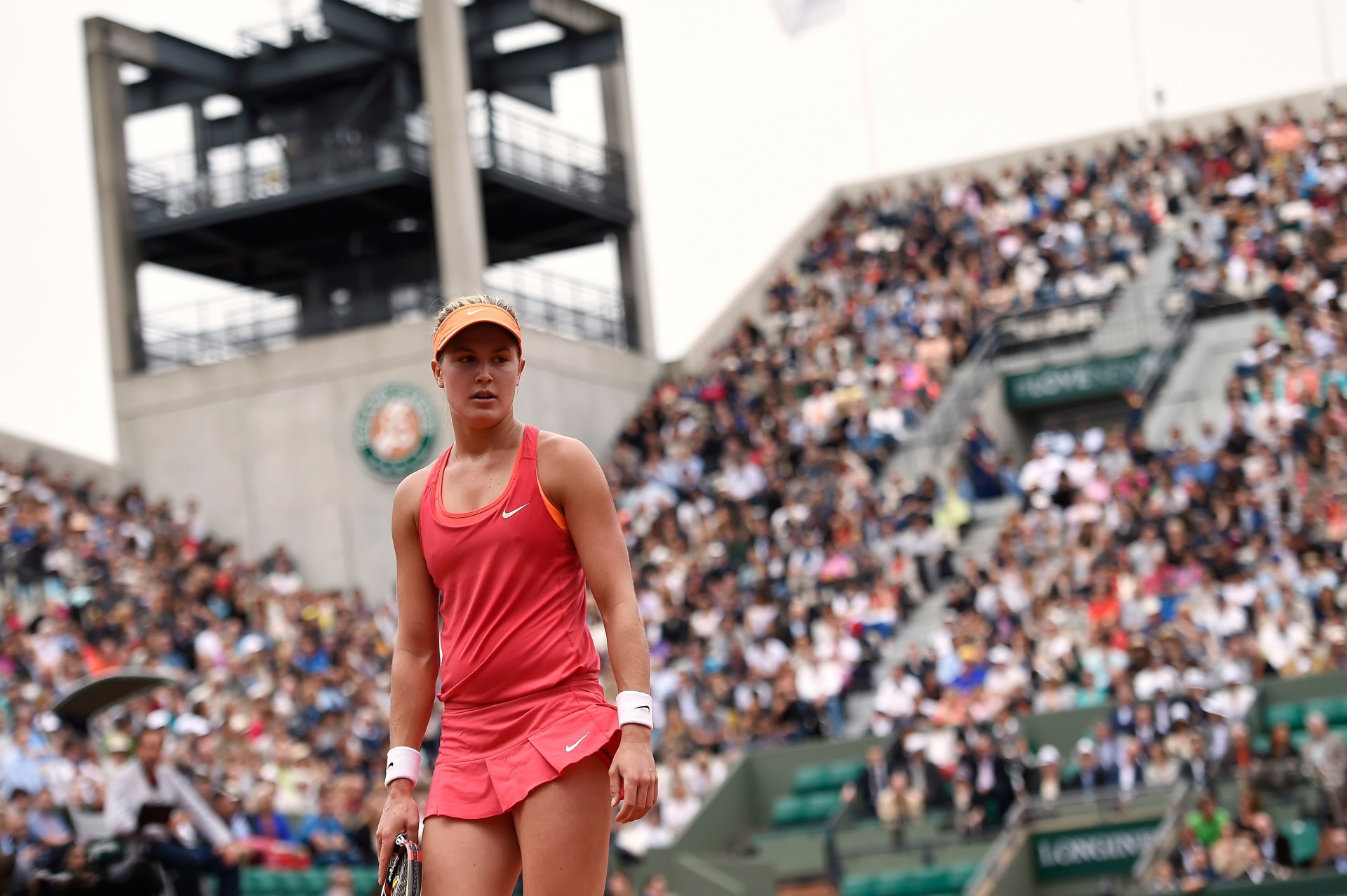 eugenie bouchard qatar airways parigi