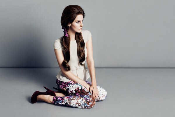 Photo shoot singer Lana Del Rey