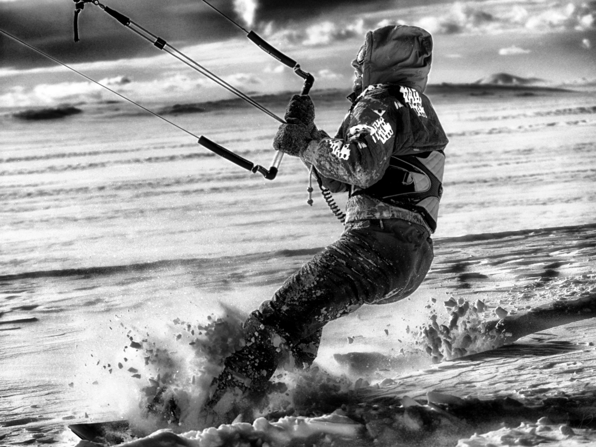 inverno monocromatico bianco e nero armenia