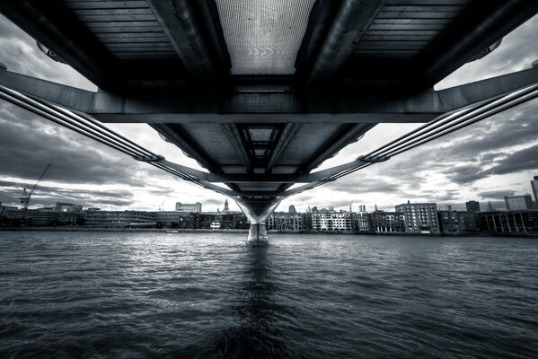 Londra Inghilterra condizioni perfette per le riprese di una splendida vista