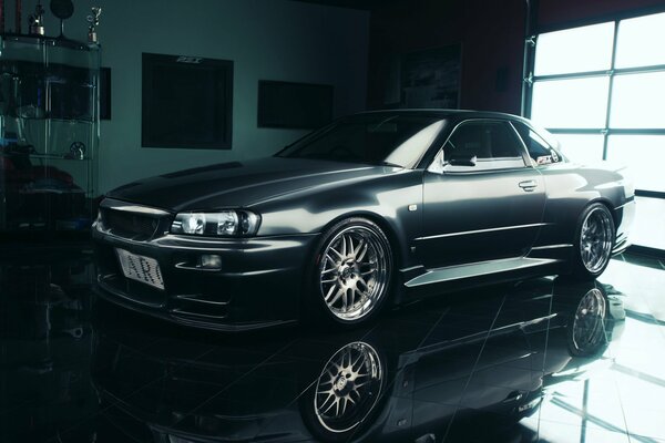 Ниссан r34 skyline красивое фото