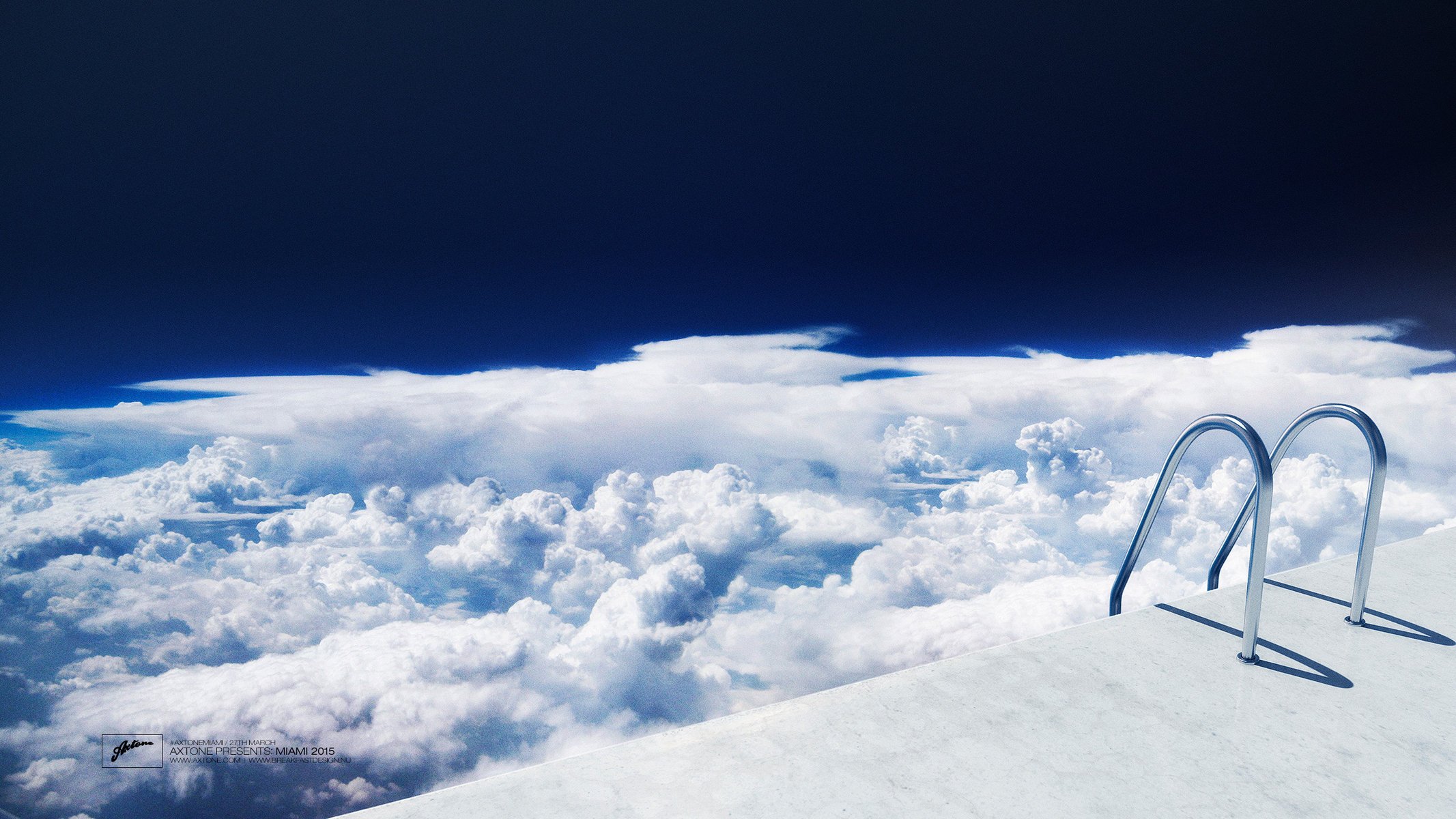 clouds height railing