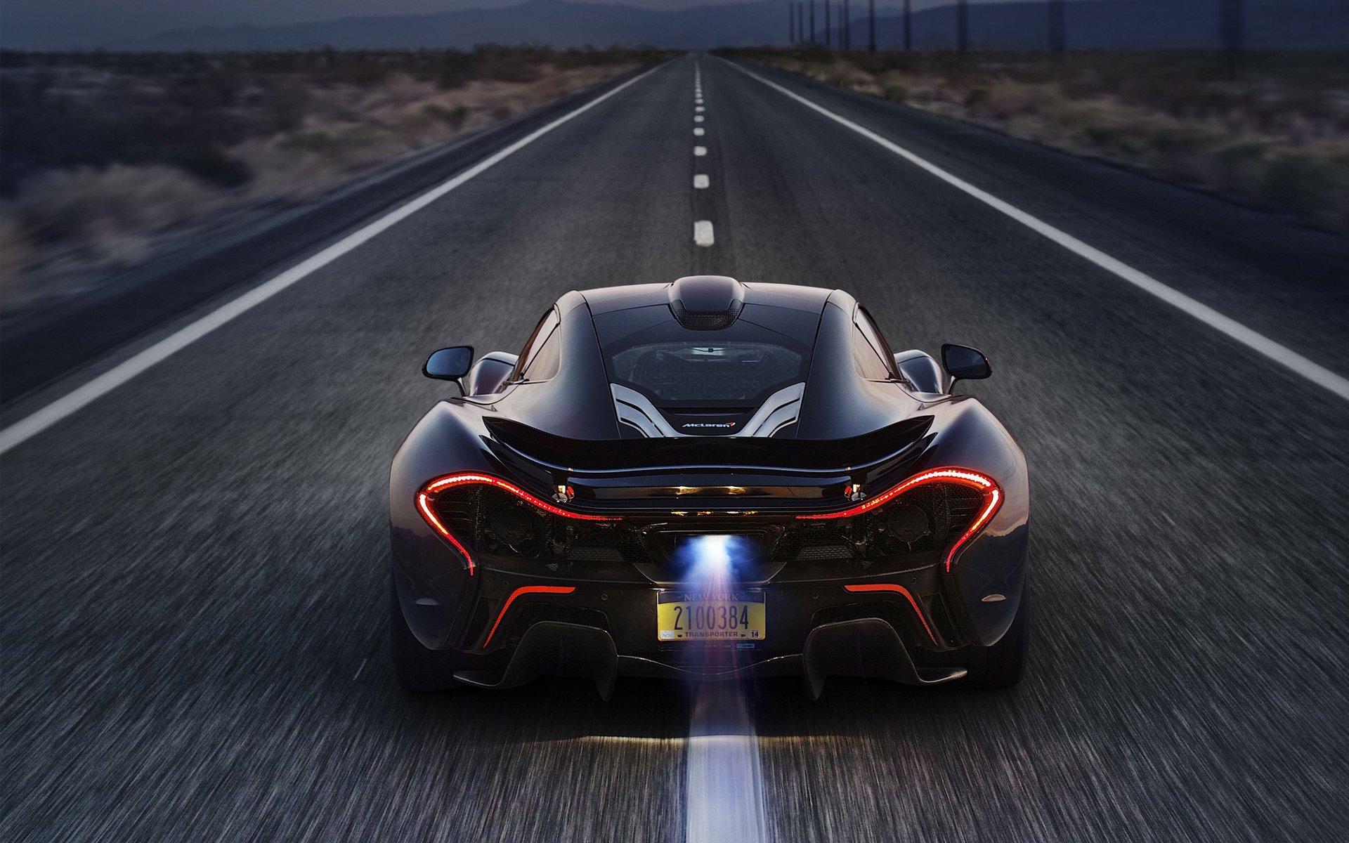 mclaren p1 autoroute supercar auto 2014