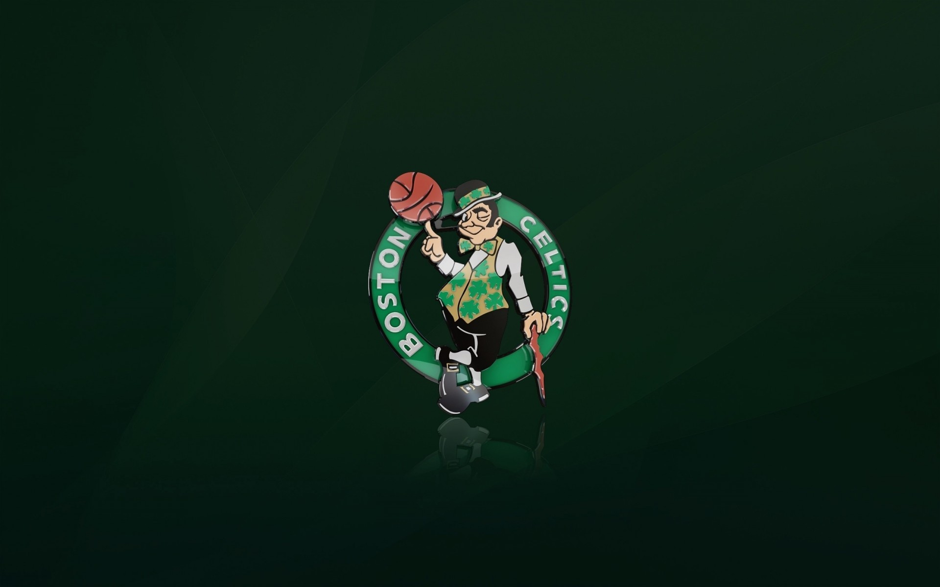 emblème fond boston basket-ball nba celtics de boston verts