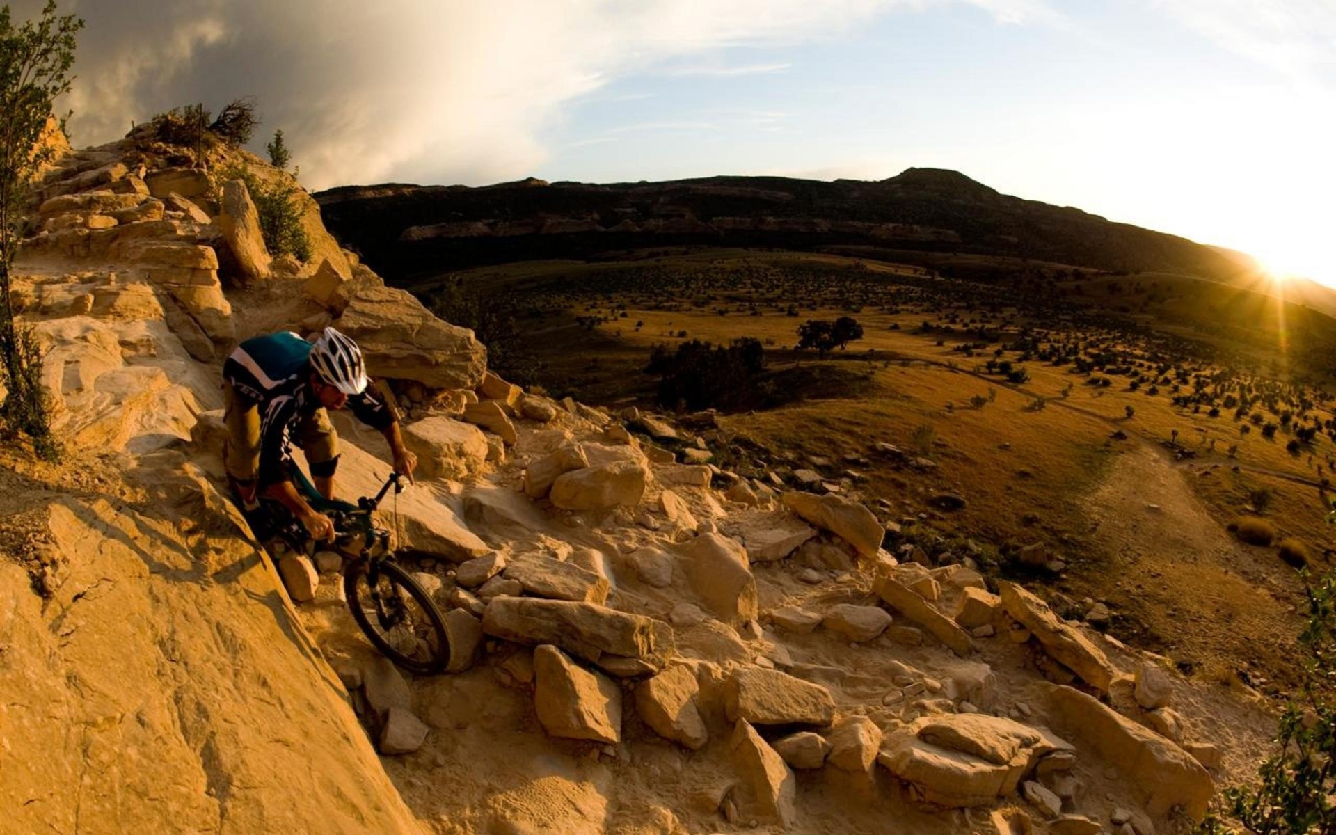 vélo brun montagne colorado sport