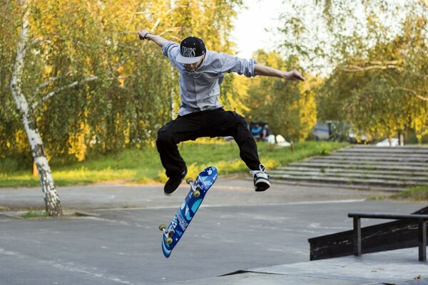 Les gars sont cool de faire du skate