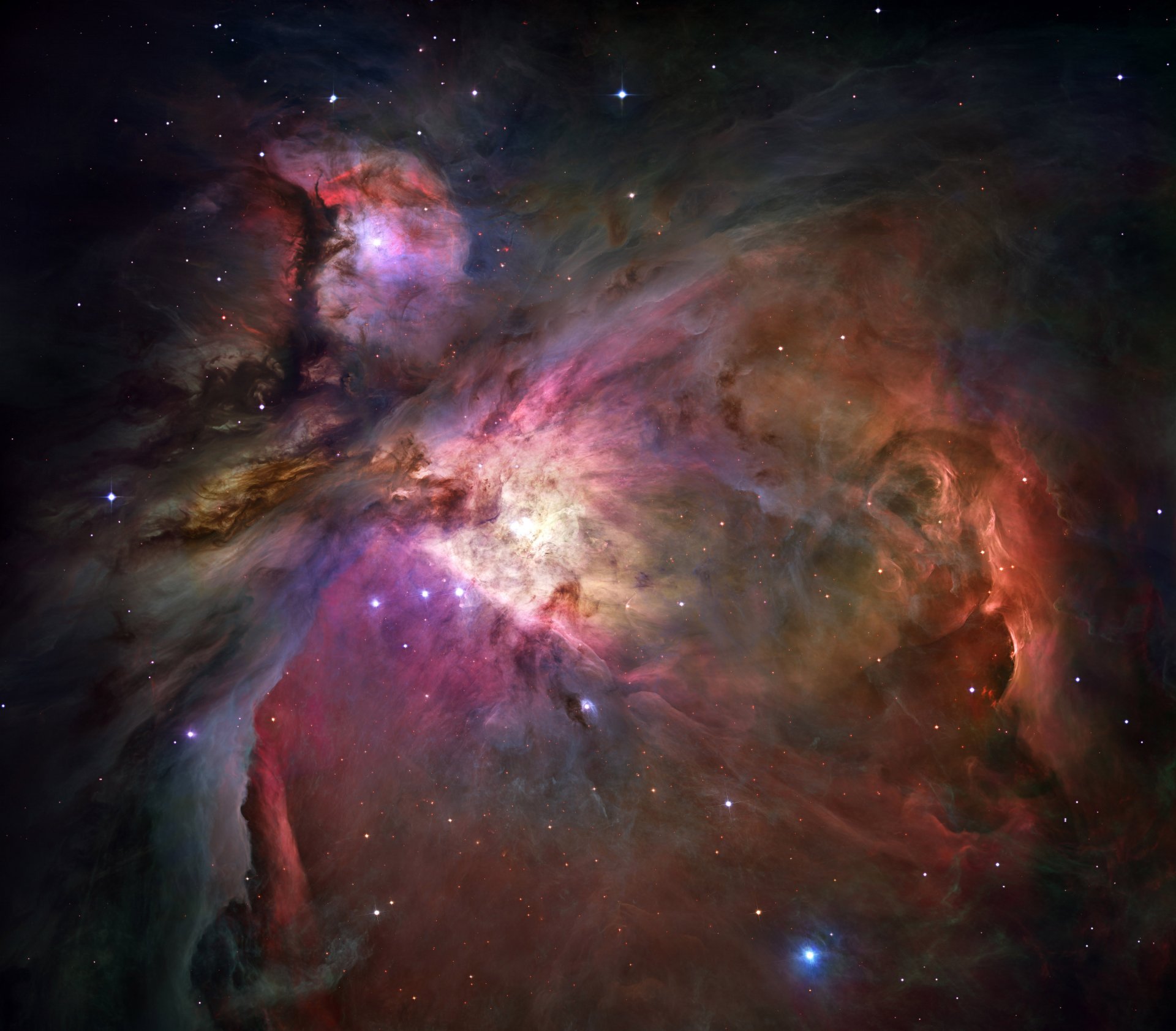 m42 nébuleuse constellation orion